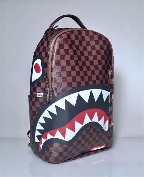 louis vuitton shark backpack|lv large backpack.